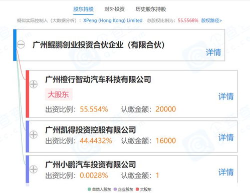 小鵬汽車再拓疆土 關聯公司投資成立廣州鯤鵬創投合伙企業